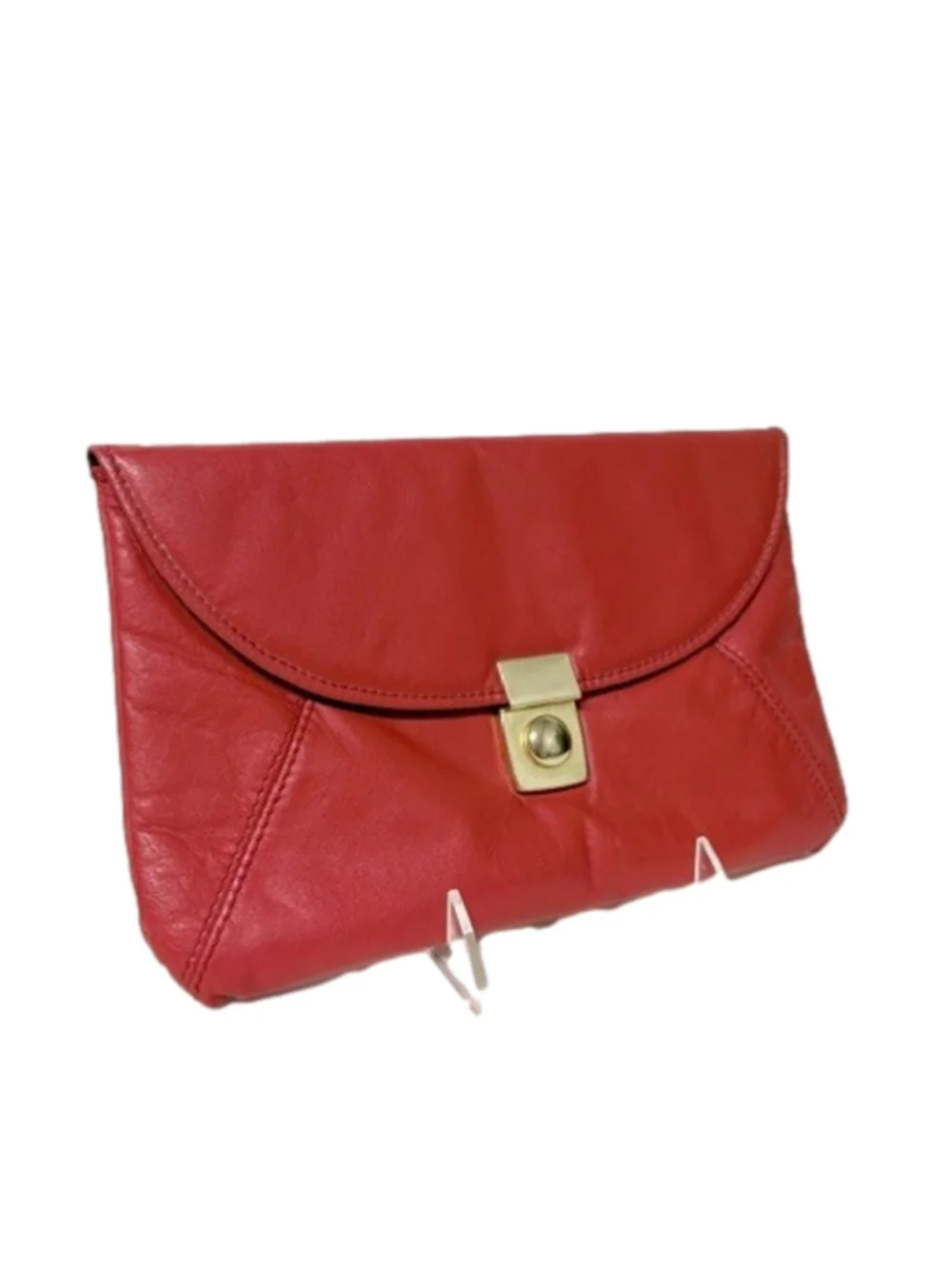 Red Envelope Clutch Bag, 6.5”x10”, Vintage